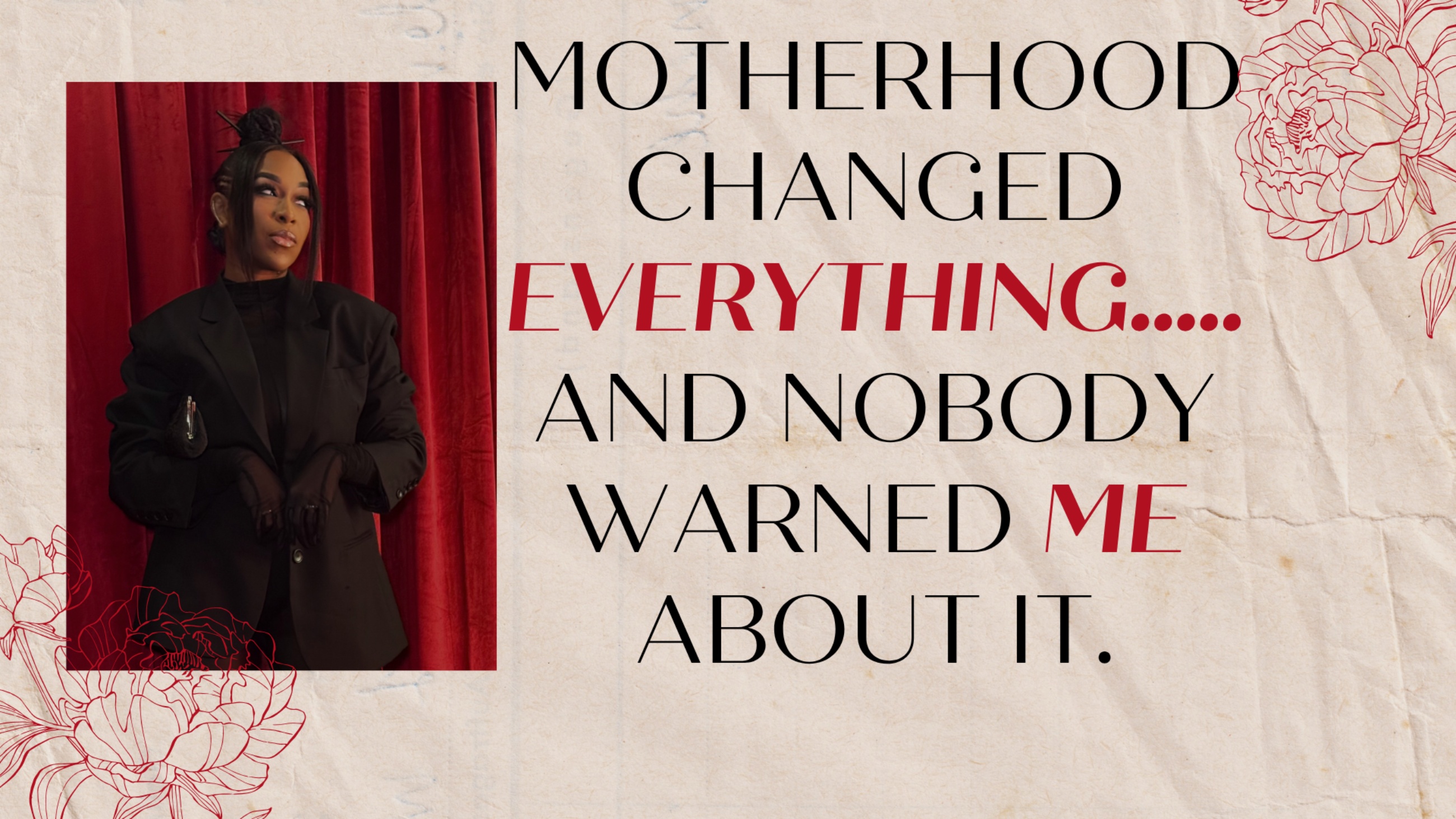Motherhood changed everything… and nobody warned me about it.